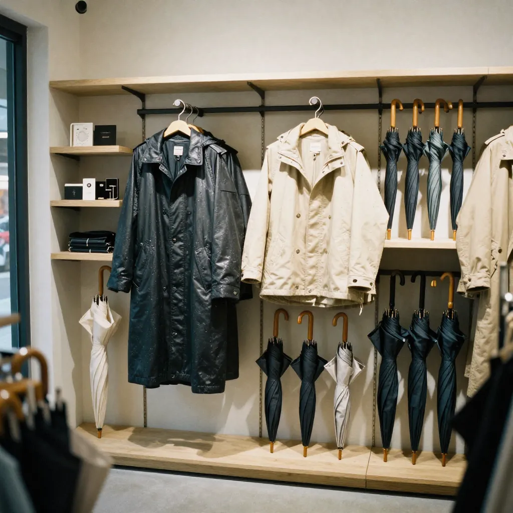 Accesorios complementarios para lluvia